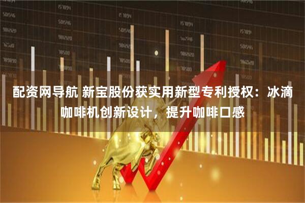 配资网导航 新宝股份获实用新型专利授权：冰滴咖啡机创新设计，提升咖啡口感